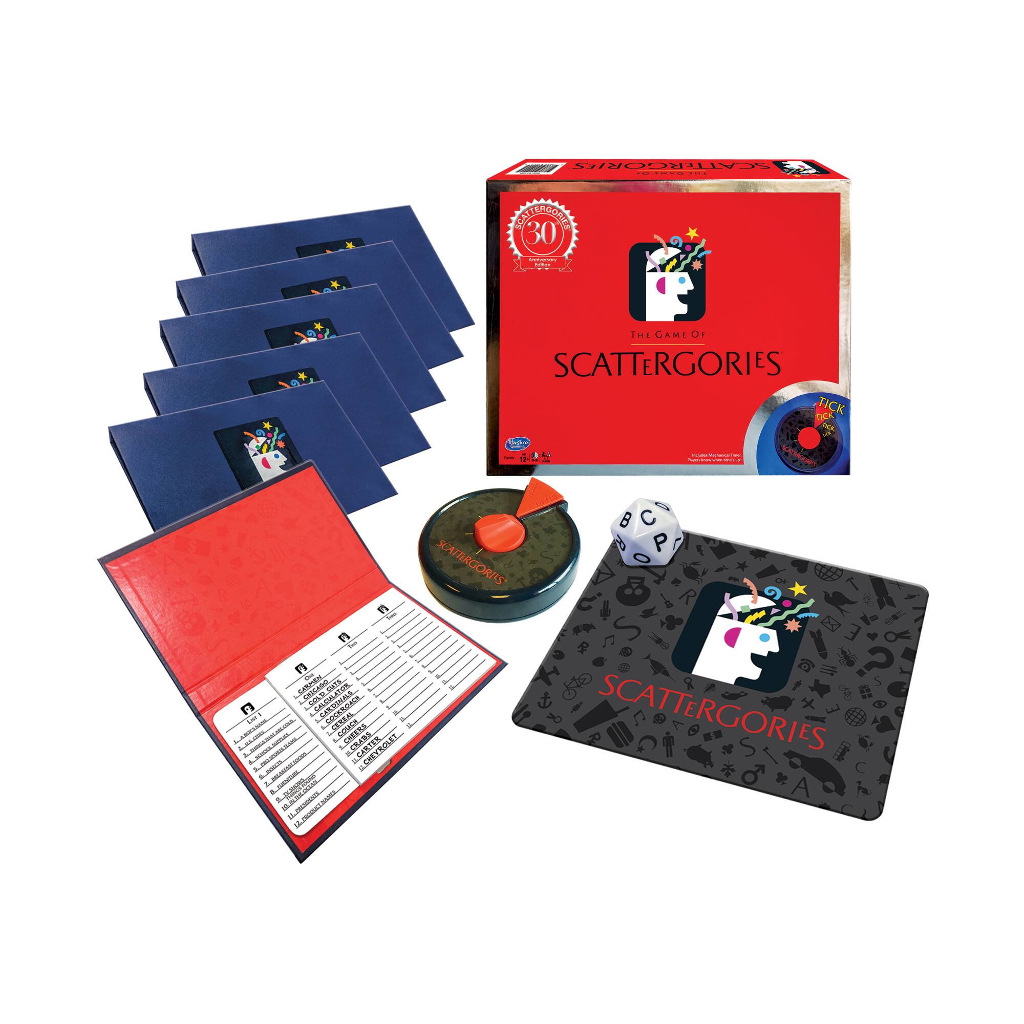 The Game of Scattergories® 30th Anniversary Edition